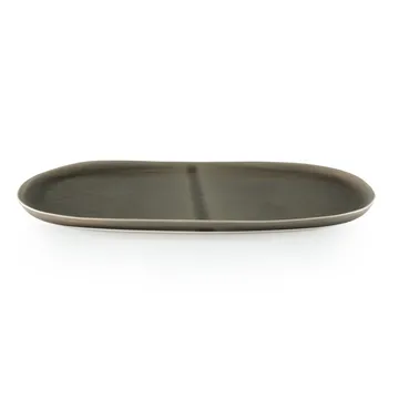 Heirol x Nosse Svelte 椭圆形盘 30cm - 橄榄绿 - Heirol