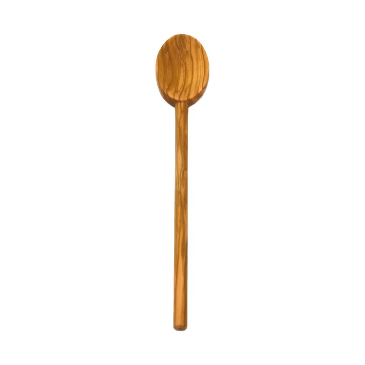 Heirol不锈钢厨房餐勺30cm - 橄榄色_木色 - Heirol