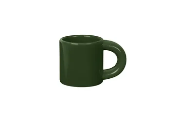 Bronto 浓缩咖啡杯 100ml 4件装 - 绿色 - Hem