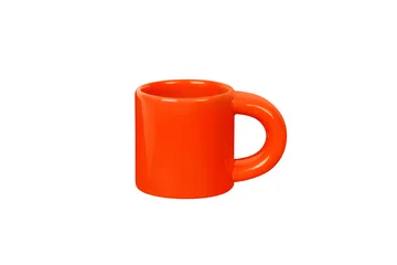 Bronto 浓缩咖啡杯 100ml 4件装 - 橙色 - Hem