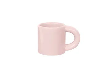 Bronto 浓缩咖啡杯 100ml 4件装 - 粉色 - Hem