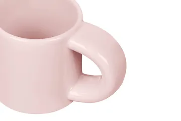 Bronto 浓缩咖啡杯 100ml 4件装 - 粉色 - Hem