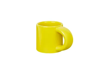 Bronto 浓缩咖啡杯 100ml 4件装 - 黄色 - Hem