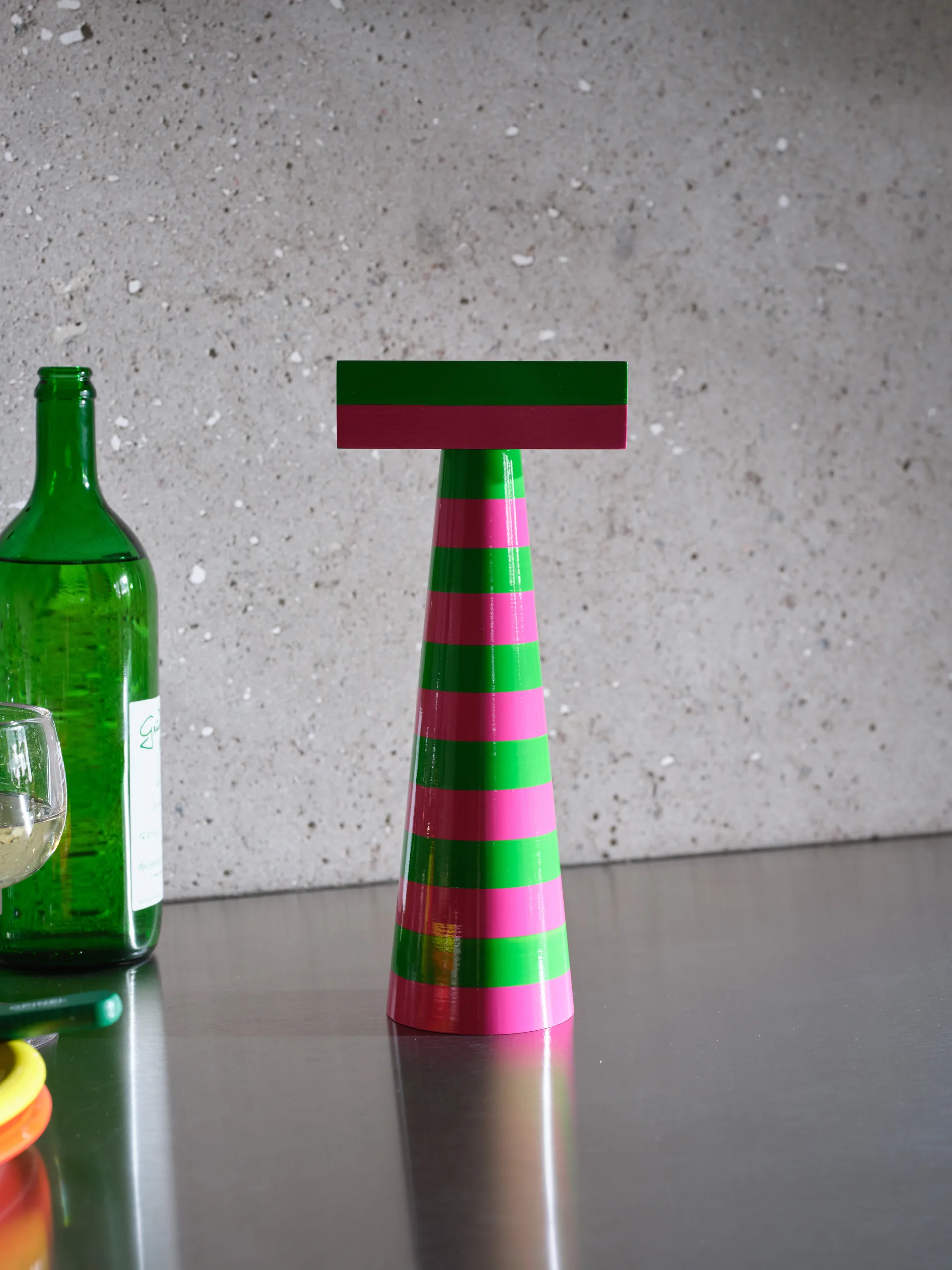Molino Horizontal盐胡椒研磨器 29cm, 绿色_品红色 Hem