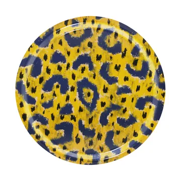 Monster 托盘 中 Ø49 cm - 赭石 黄色-灰色-黑色 - Hem