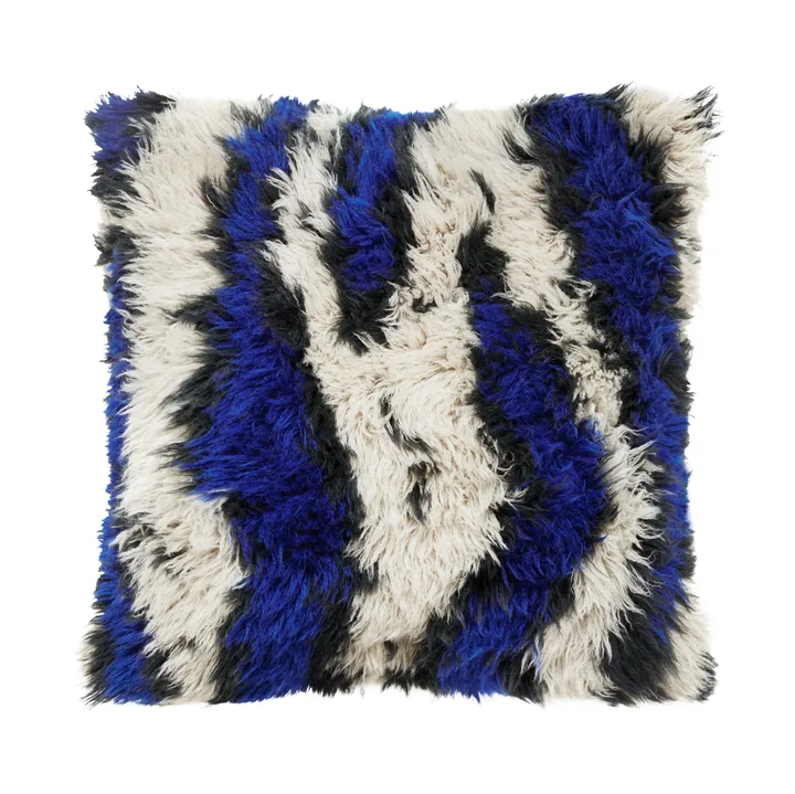 Monster 抱枕 中号 50x50cm - Ultramarine 蓝色-米白色 - Hem