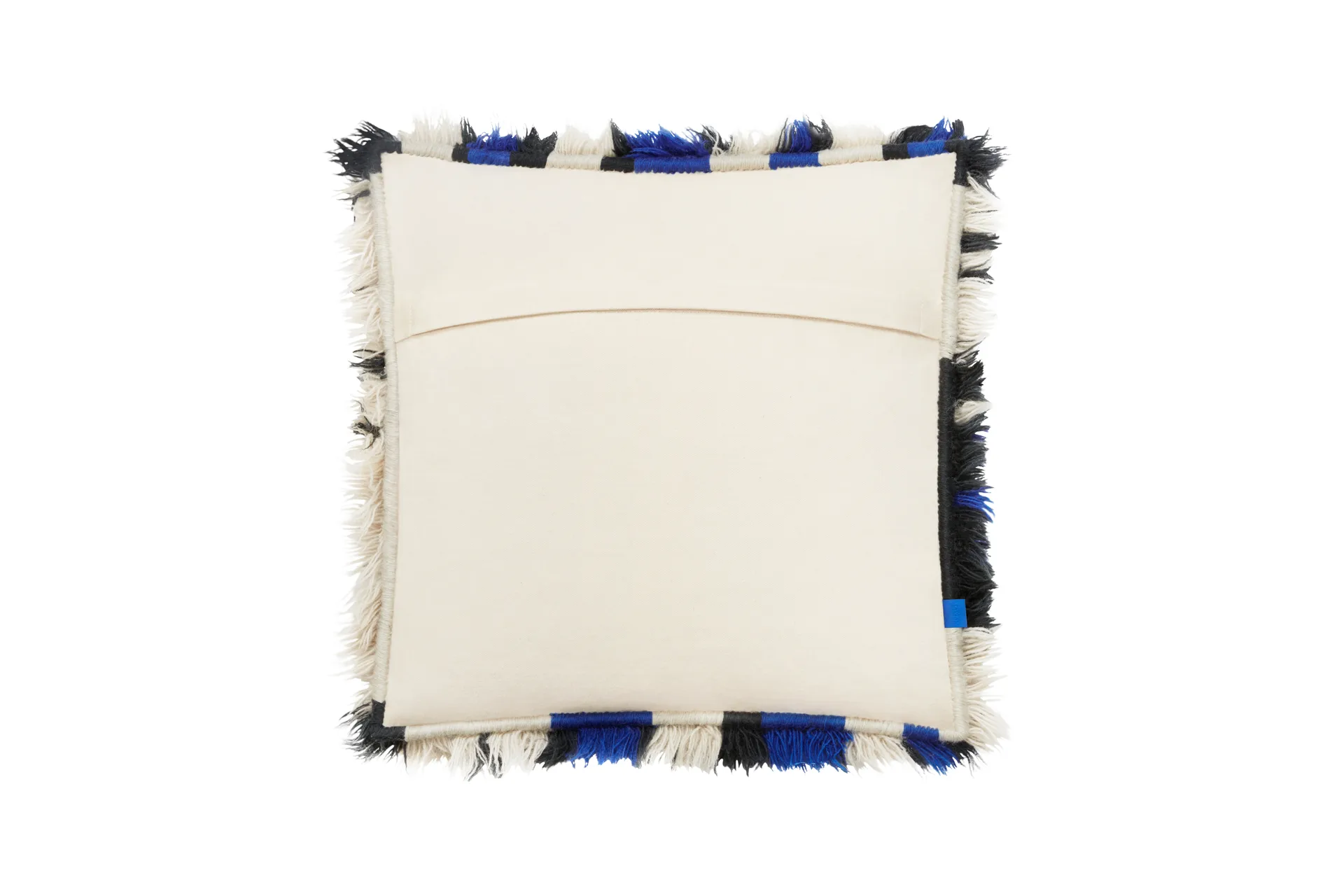 Monster 抱枕 中号 50x50cm, Ultramarine 蓝色-米白色 Hem