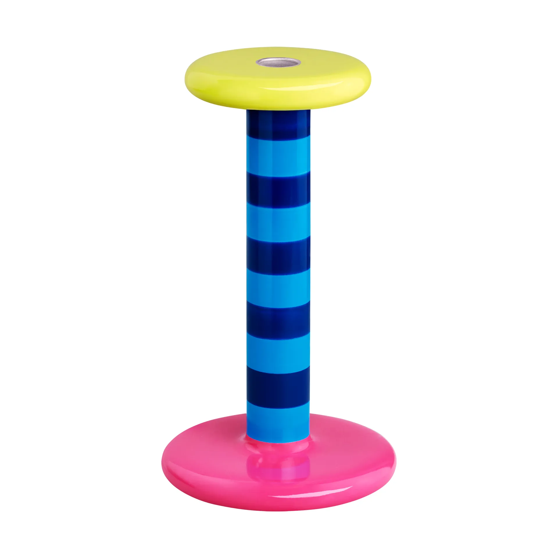 Pesa 烛台 High 23 cm, 天蓝-night 蓝色 stripe Hem