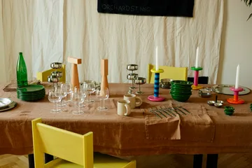 Pesa 烛台 High 23 cm - 天蓝-night 蓝色 stripe - Hem