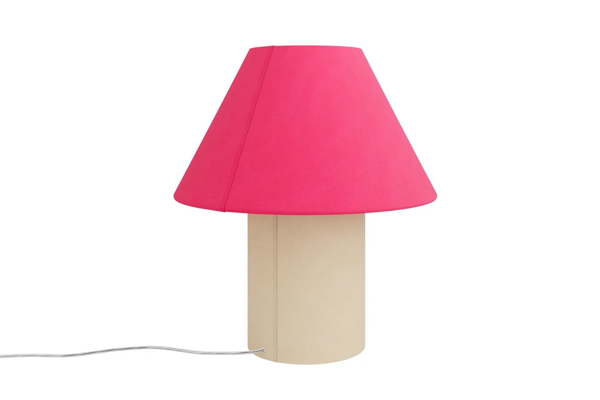 Toto 中号台灯47cm, 品红色_米色 Hem