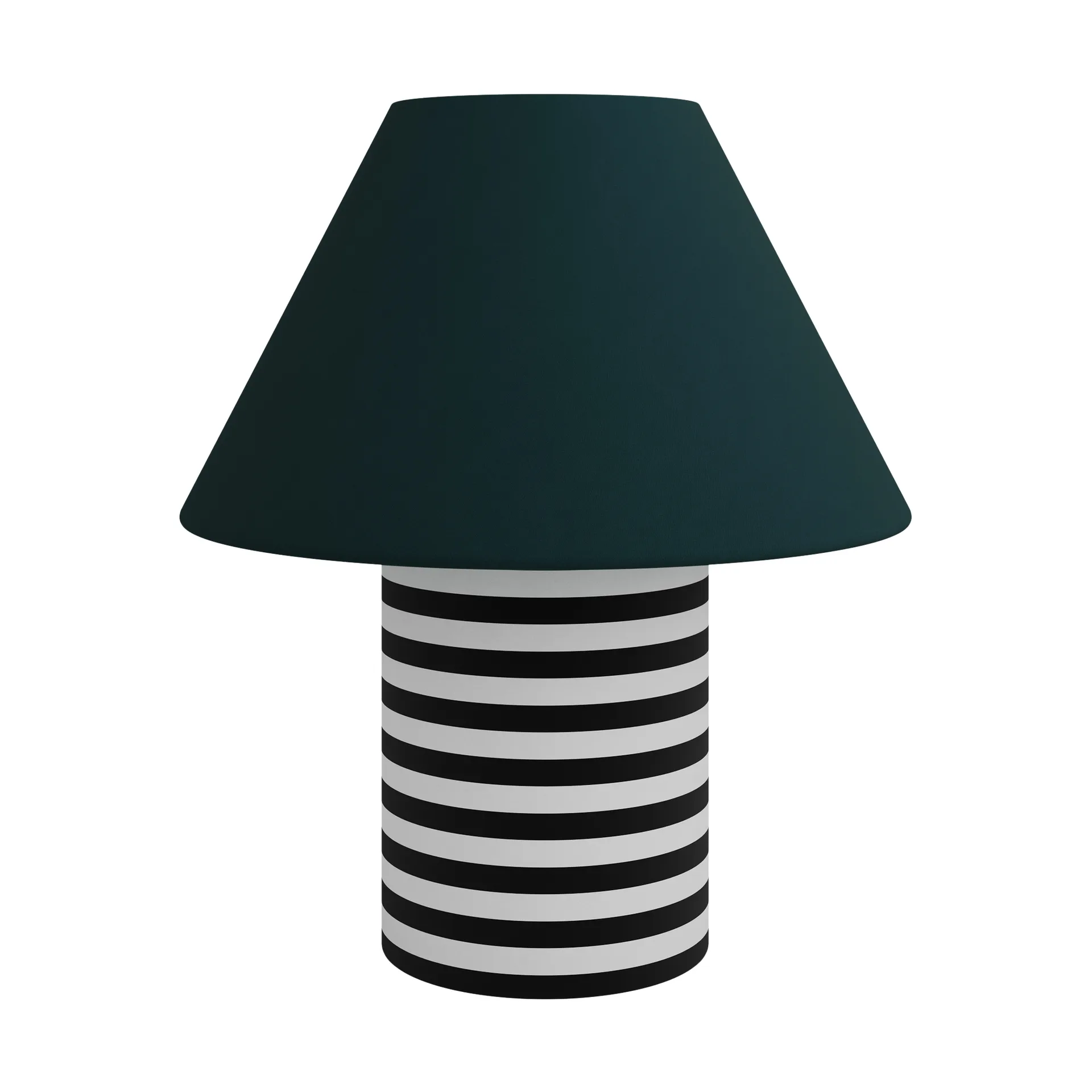 Toto 台灯 大 64 cm, Pine-黑色 & 白色 stripes Hem