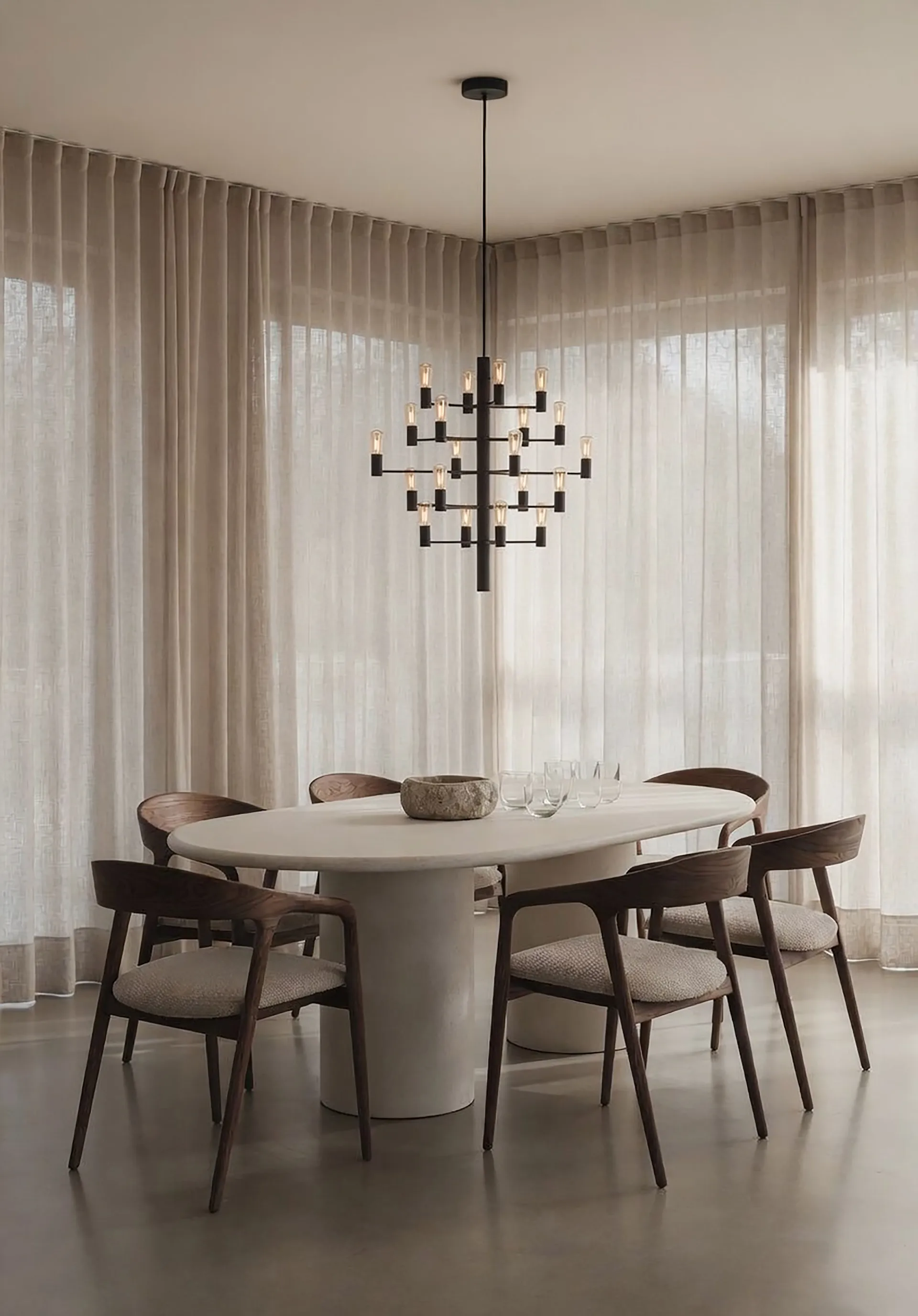 Manola 20 candelier, 黑色 Herstal