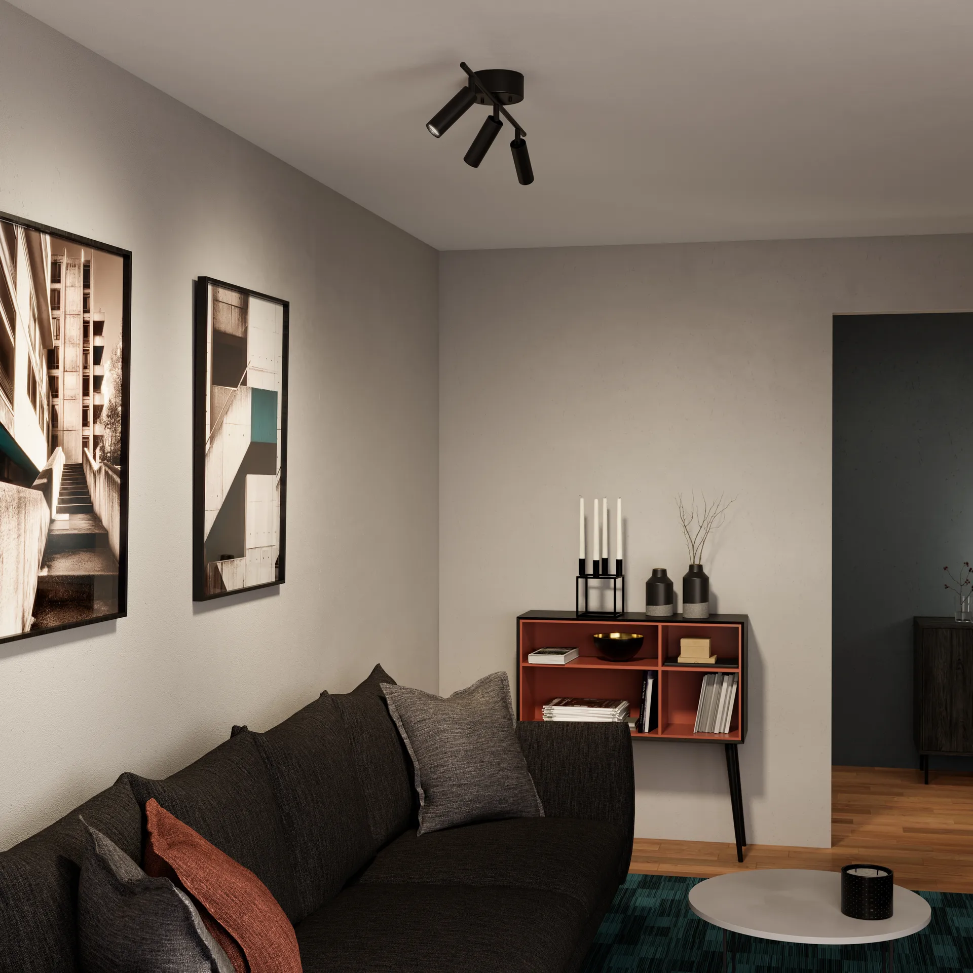 Pipeline skena 3, 哑光 黑色 Herstal