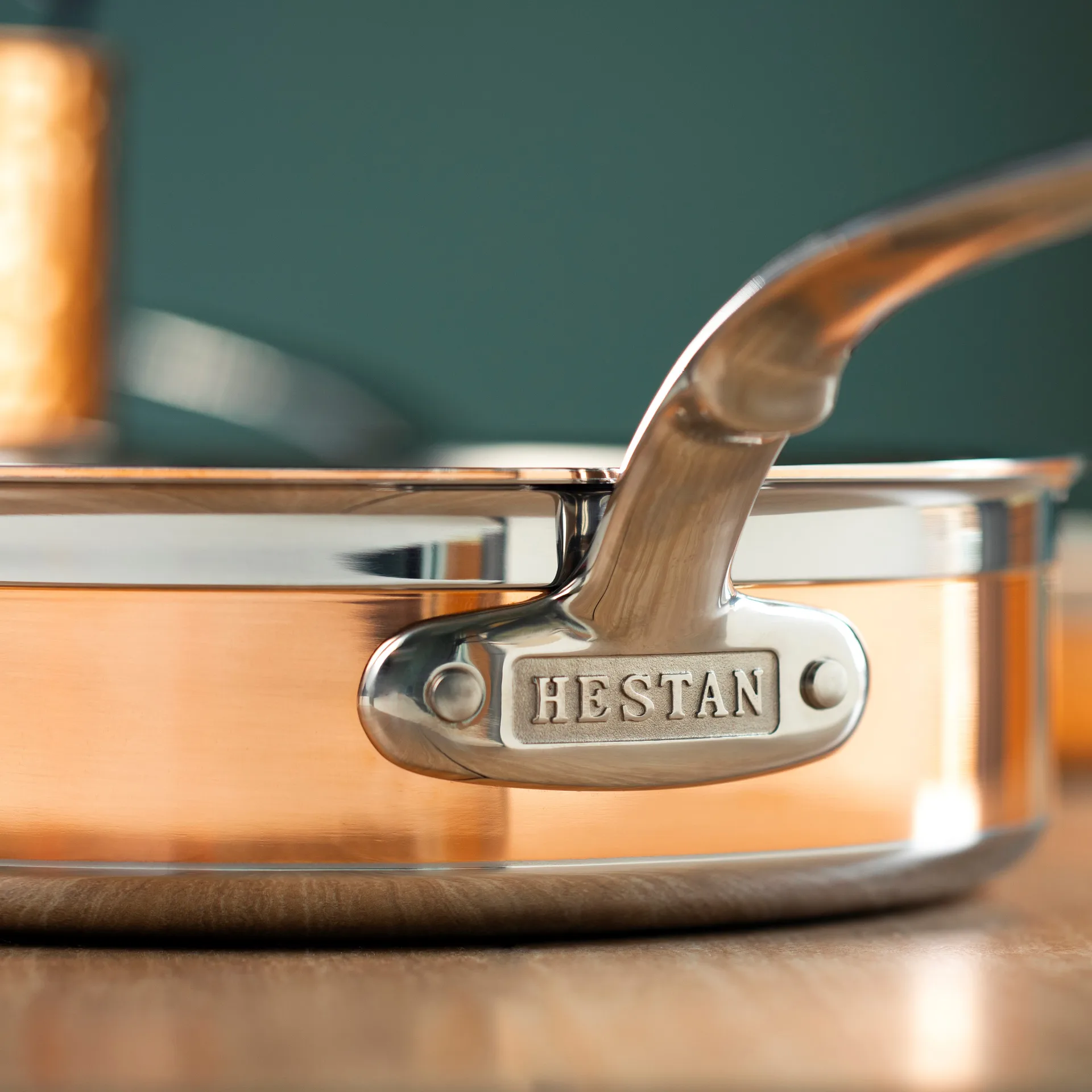 Hestan Copperbond 深煎炒锅26厘米, 铜色 Hestan