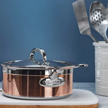 Hestan Copperbond铜质单柄汤锅 - 2.8L - Hestan