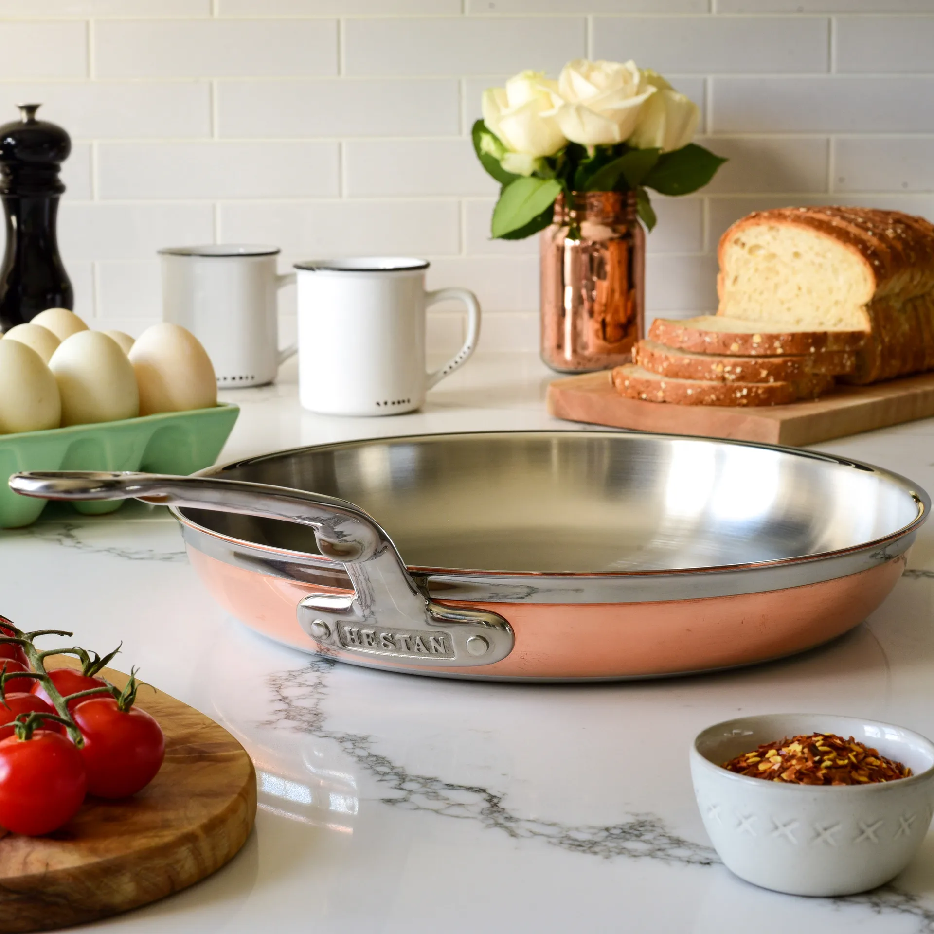 Hestan Copperbond 铜质煎锅, Ø32cm Hestan