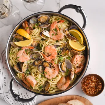 Hestan Copperbond带盖铜质双耳煎锅 - 3.3L - Hestan