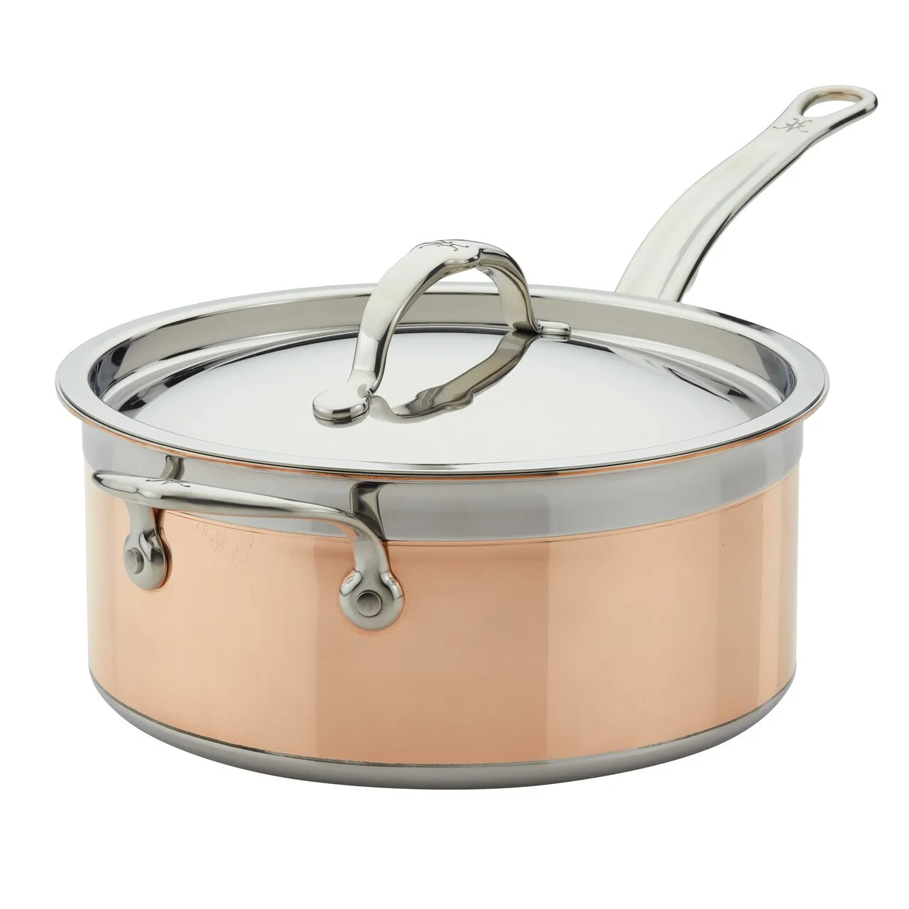 Hestan Copperbond铜质单柄汤锅, 3.8L Hestan