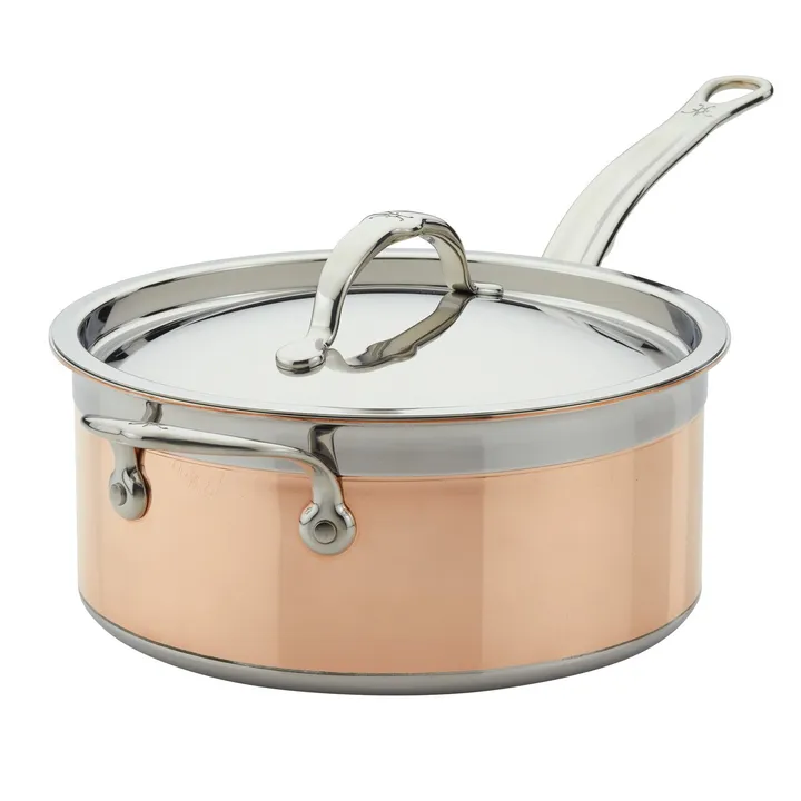 Hestan Copperbond铜质单柄汤锅 - 3.8L - Hestan