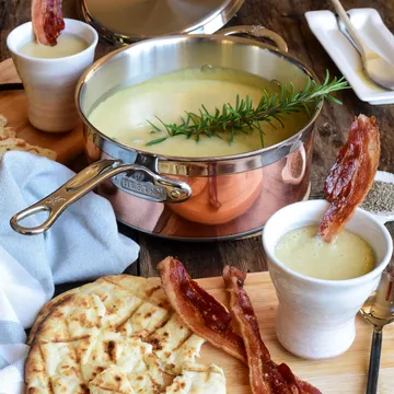 Hestan Copperbond铜质单柄汤锅 - 3.8L - Hestan