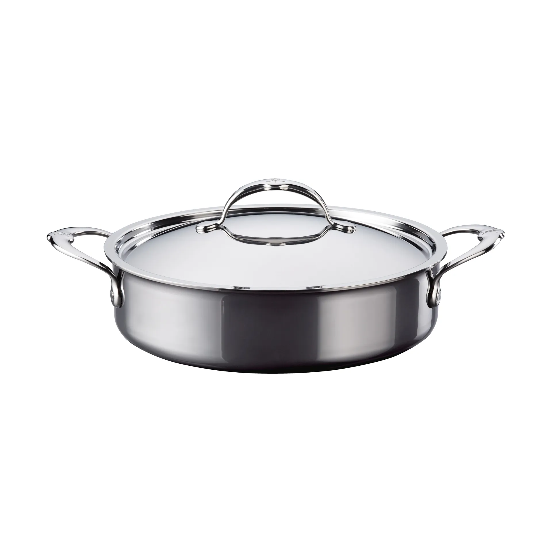 Hestan Nanobond 带盖深煎炒锅26厘米, 不锈钢 Hestan