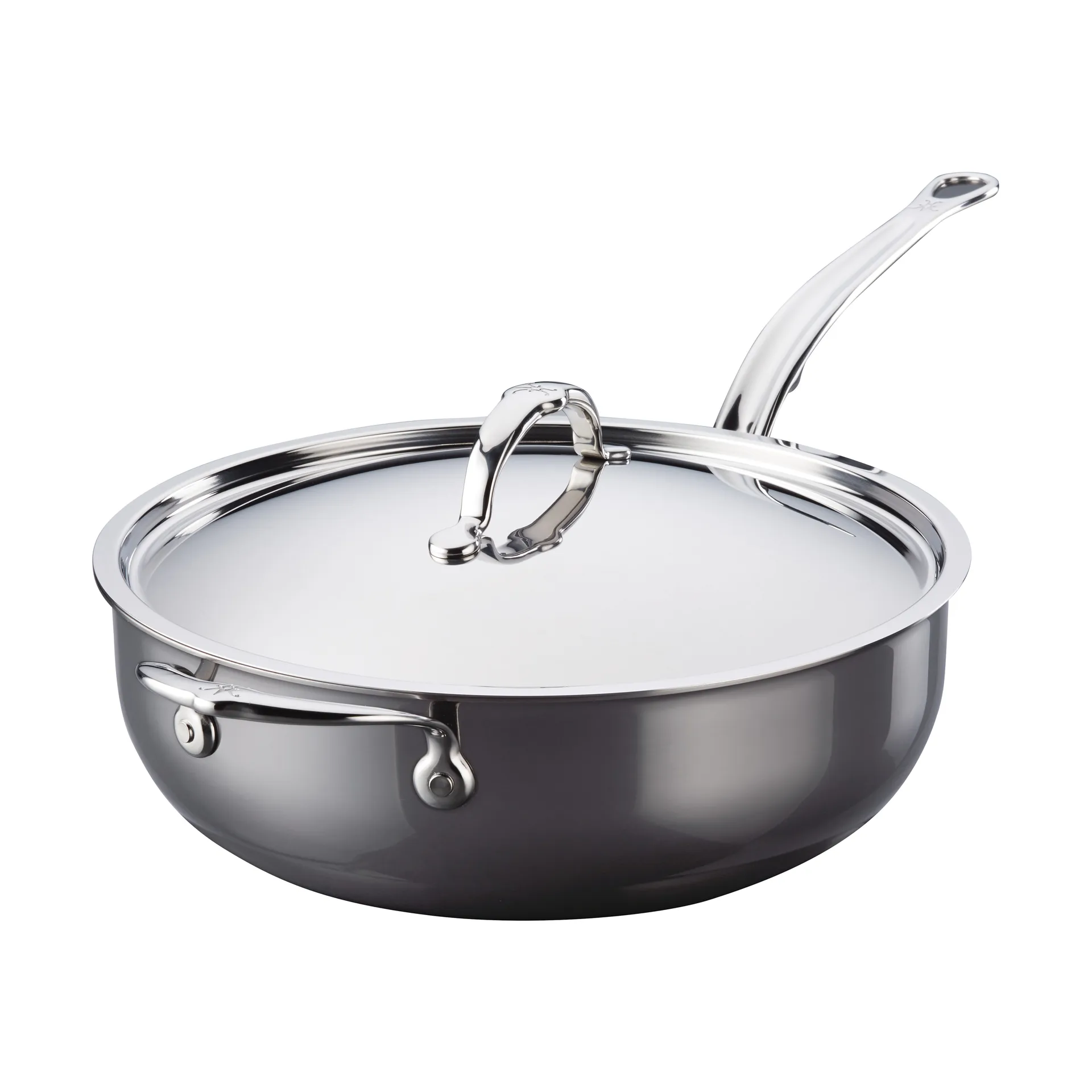 Hestan Nanobond 带盖煎炒锅4.7升, 不锈钢 Hestan
