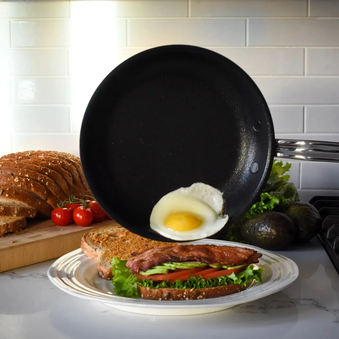 Hestan Probond 不粘煎锅32厘米, 不锈钢 Hestan