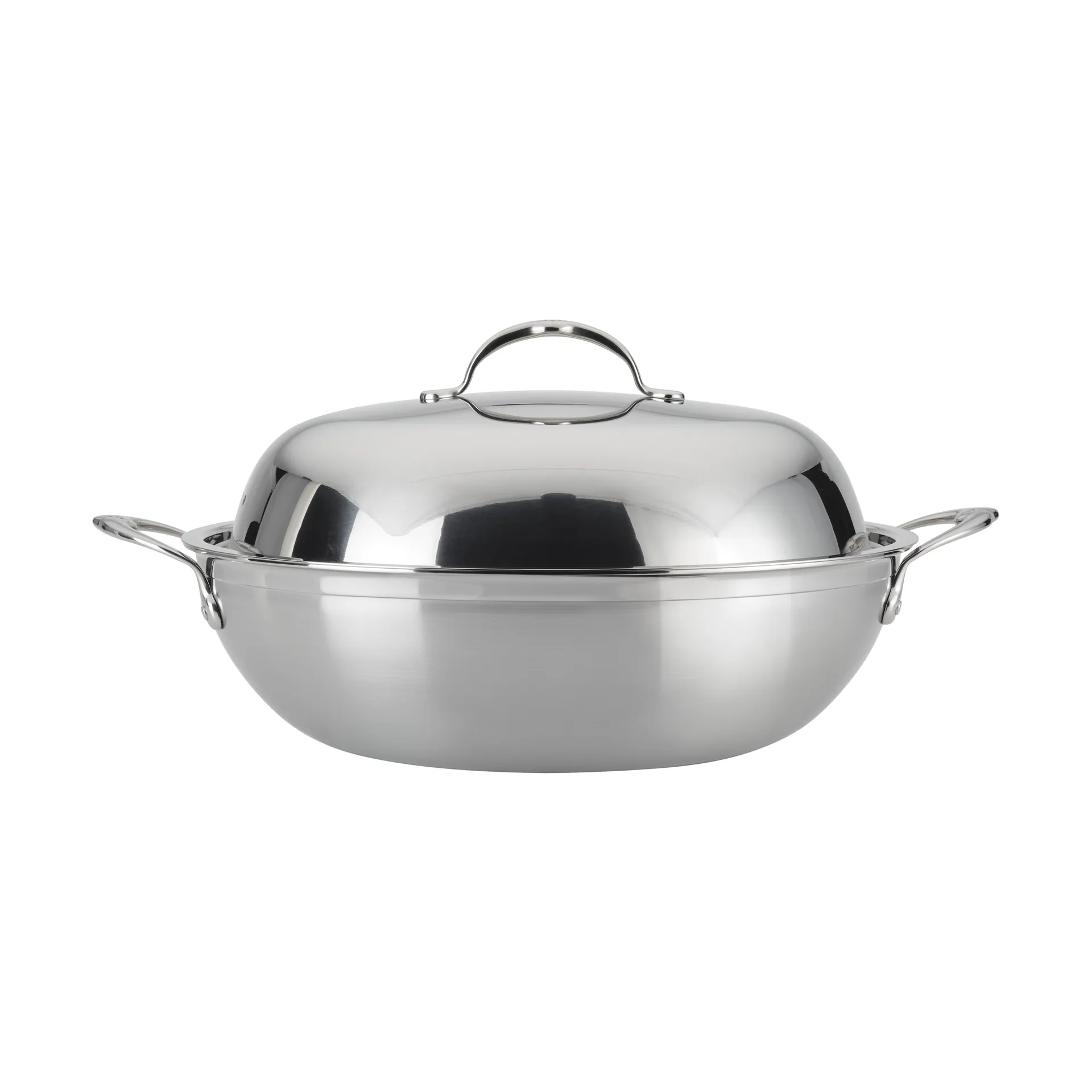 Hestan Probond 带盖炒锅36厘米, 不锈钢 Hestan