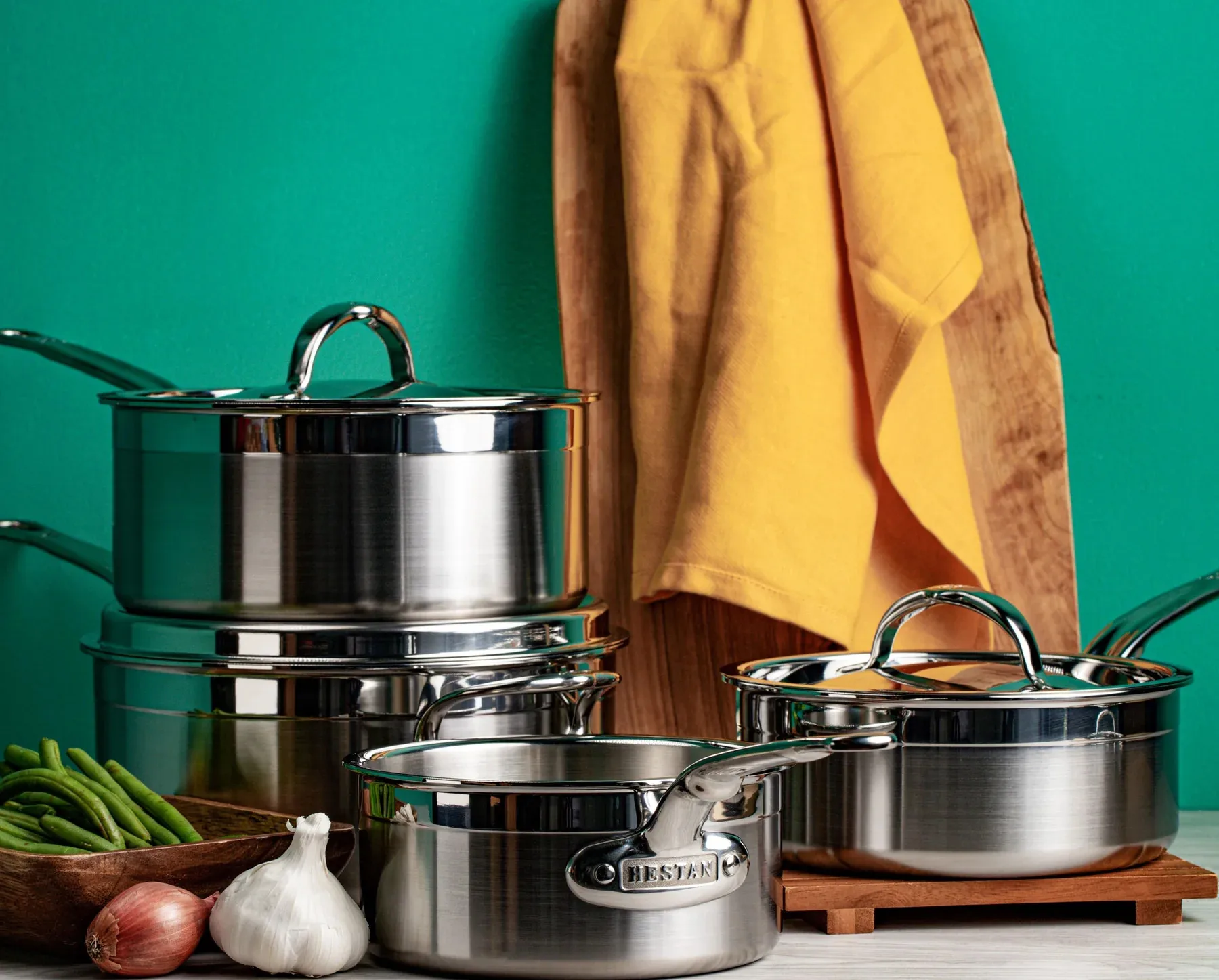 Hestan Probond不锈钢单柄汤锅, 3.8L Hestan