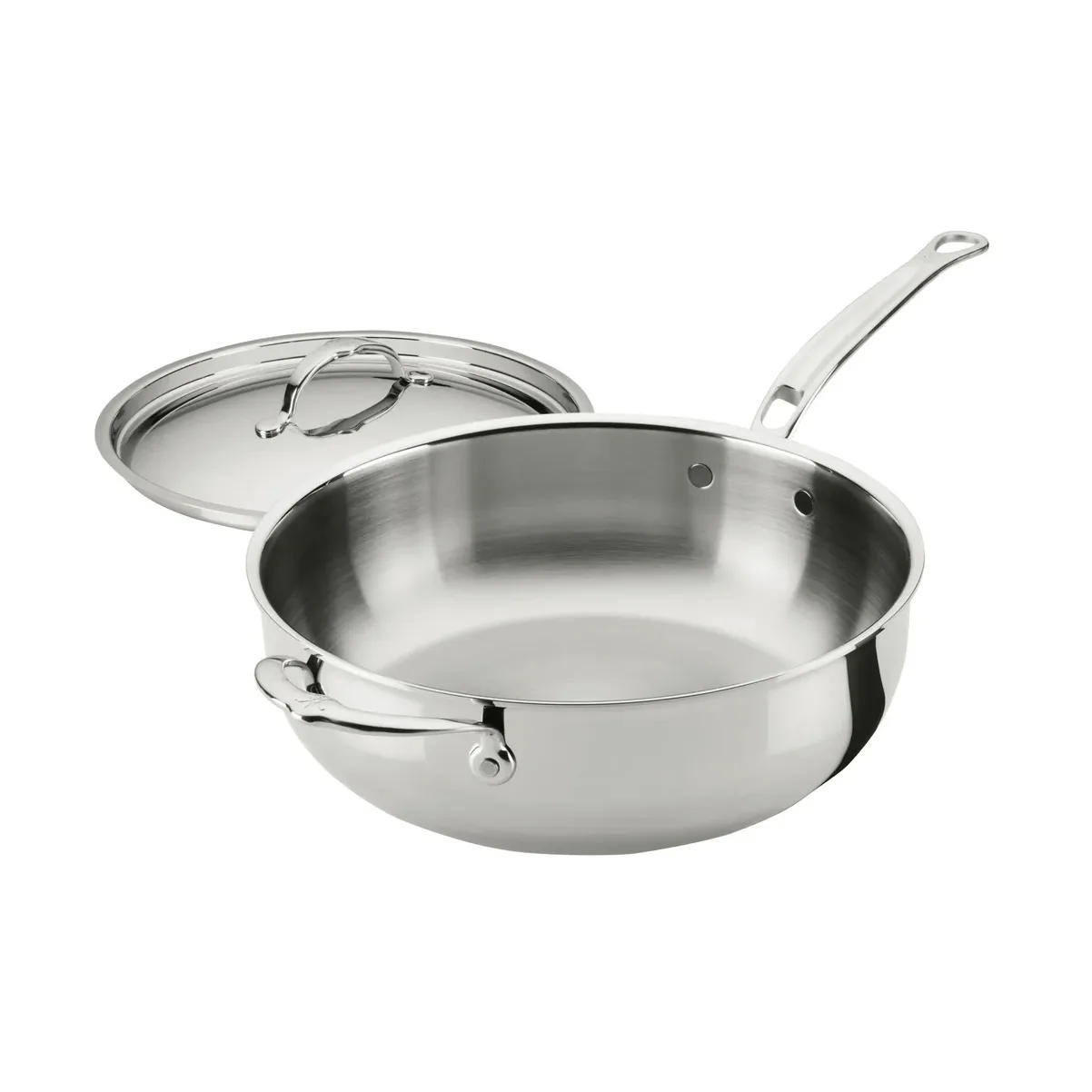 Hestan ProBond Luxe 万用煎锅（含锅盖）, 不锈钢，辅助手柄 Hestan