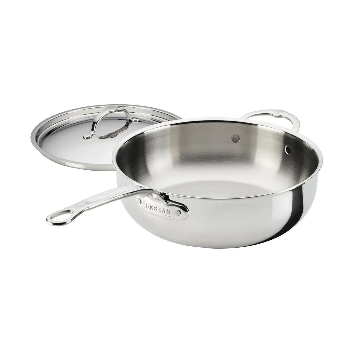 Hestan ProBond Luxe 万用煎锅（含锅盖）, 不锈钢，辅助手柄 Hestan
