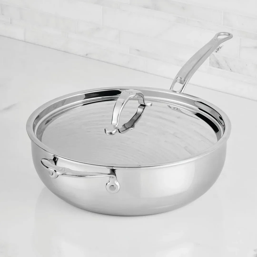 Hestan ProBond Luxe 万用煎锅（含锅盖）, 不锈钢，辅助手柄 Hestan