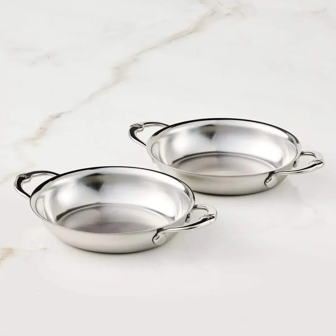Hestan Provisions 椭圆形焗盘, 迷你，开放式，2件装，17cm Hestan