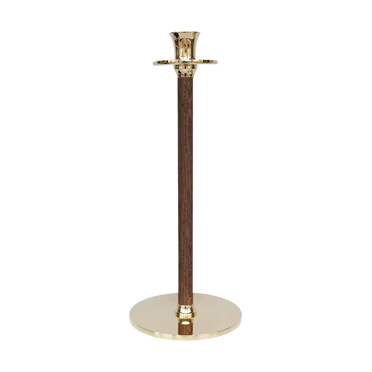 Alto Basso 烛台 30cm, 黄铜色 Hilke Collection