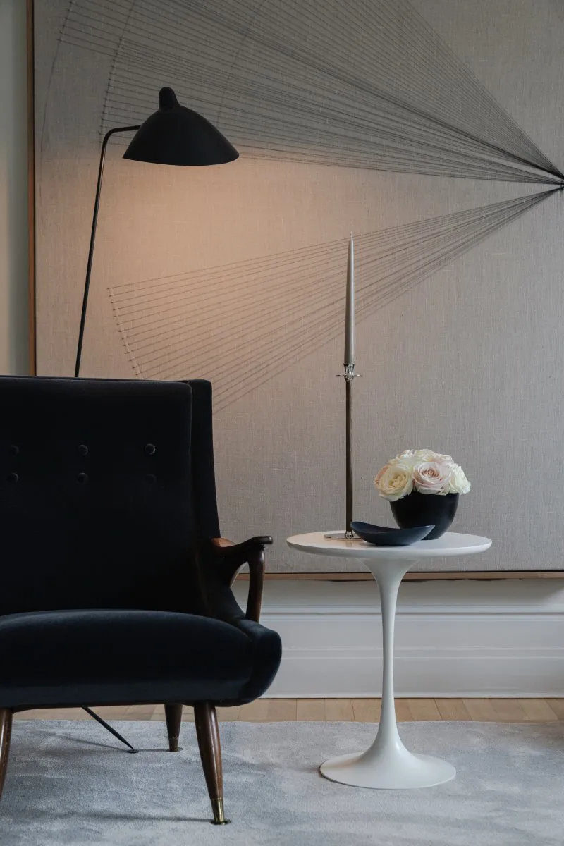 Alto Basso candle sticks, Nickel-plated brass Hilke Collection