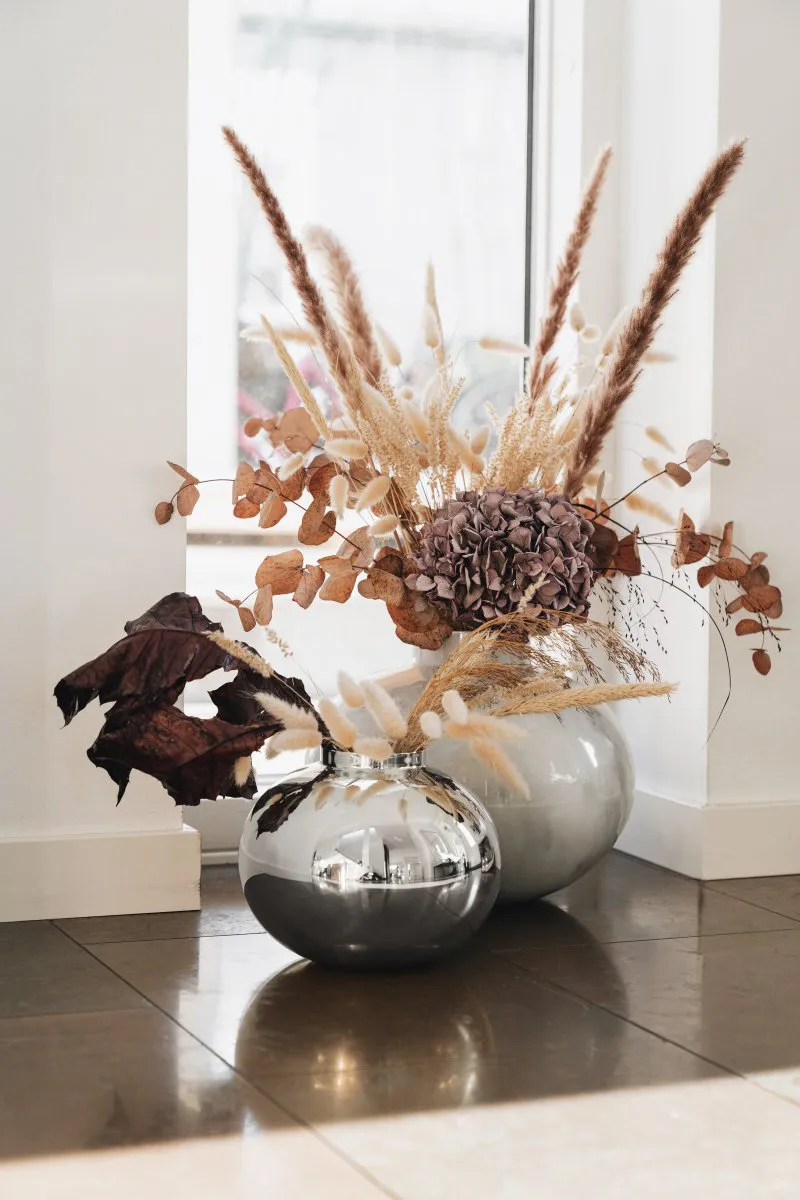 Amico 花瓶Ø20cm, 镀镍黄铜 Hilke Collection