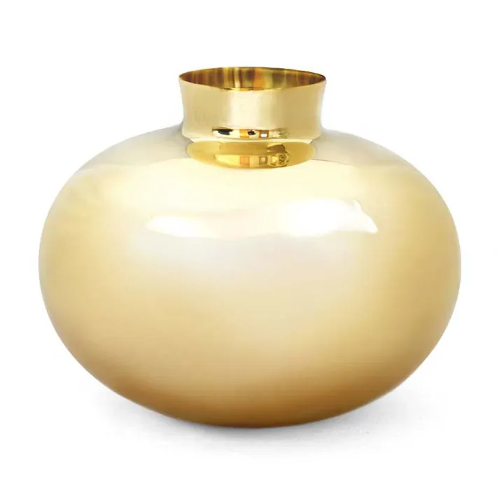 Amico 花瓶Ø29cm - 实心黄铜 - Hilke Collection