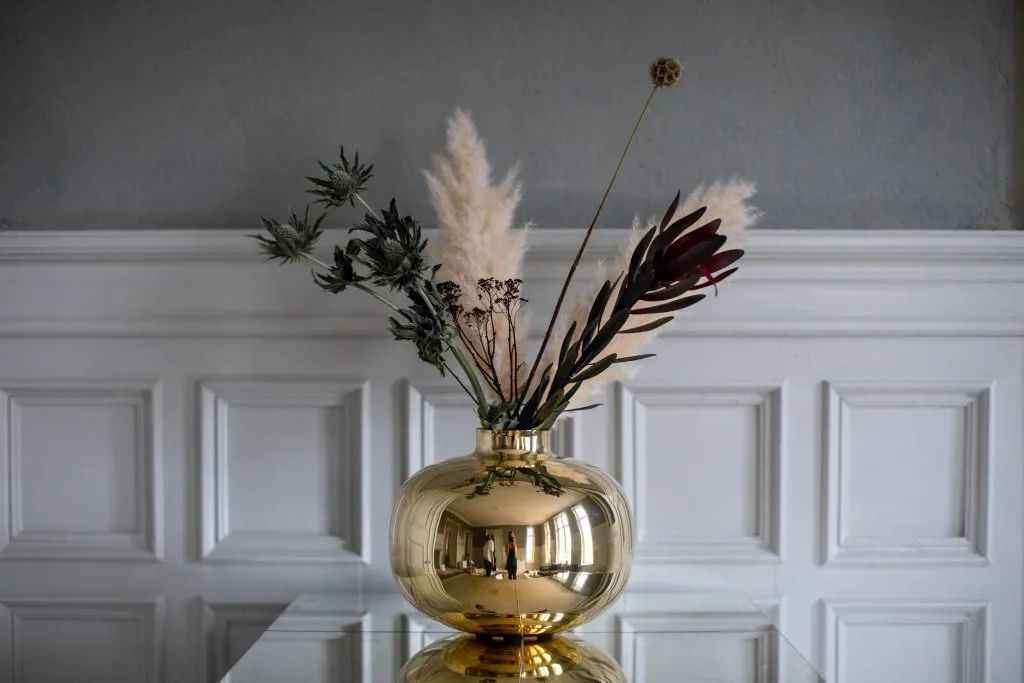 Amico 花瓶Ø29cm, 实心黄铜 Hilke Collection