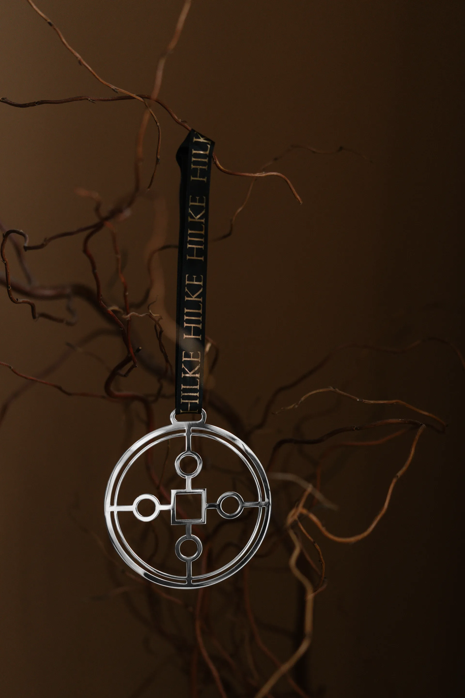 Anima Gemella 1 树 装饰品, 镍镀 黄铜 Hilke Collection