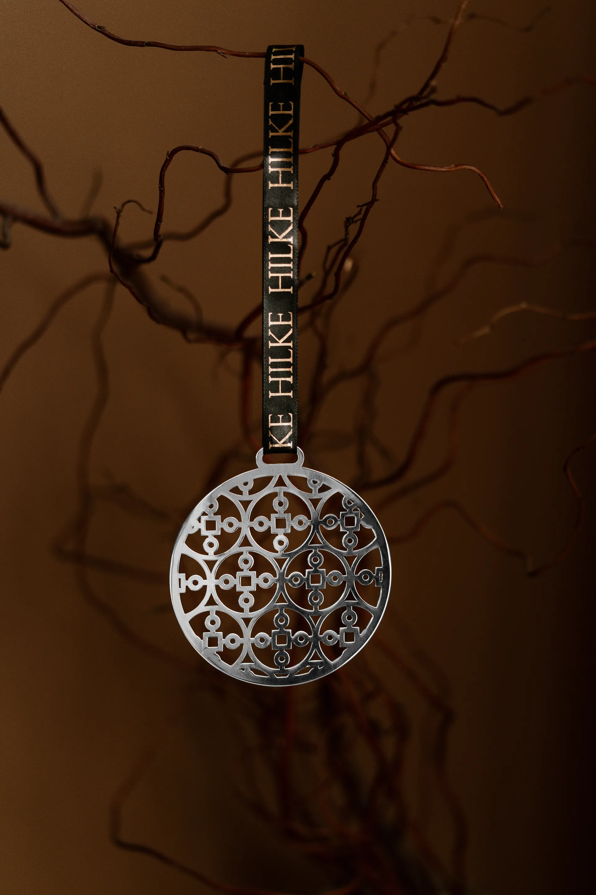 Anima Gemella 2 树 装饰品, 镍镀 黄铜 Hilke Collection