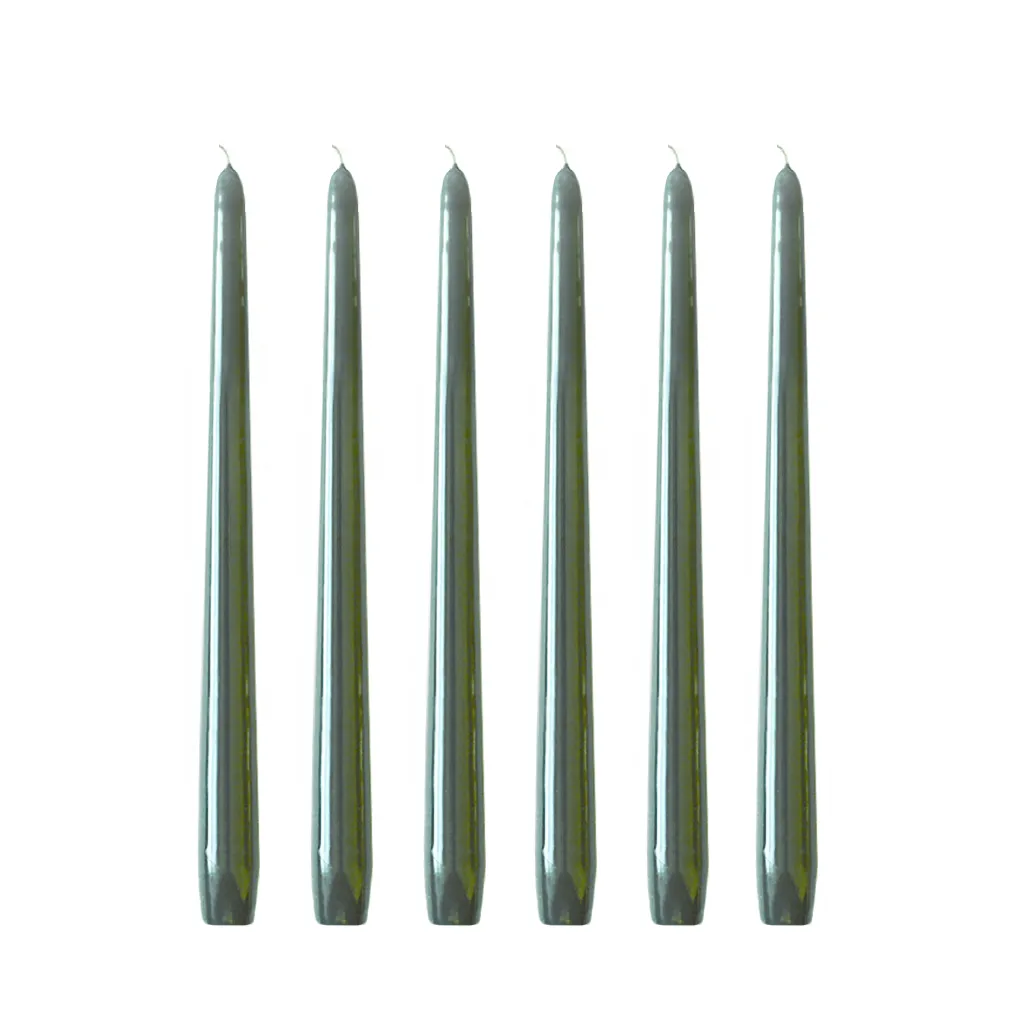 Herrgårdsljus 蜡烛30cm 6件装, Antique 绿色 Hilke Collection