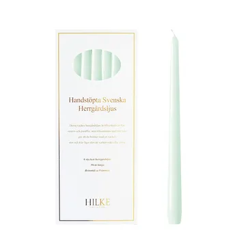 Herrgårdsljus 蜡烛30cm 6件装 - 尤加利绿 - Hilke Collection