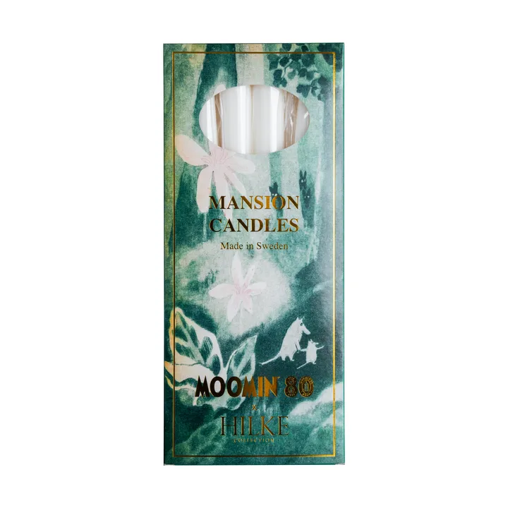Herrgårdsljus 蜡烛30cm 6件装 - 姆明 - Hilke Collection