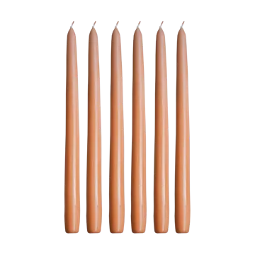 Herrgårdsljus 蜡烛30cm 6件装 - 杏色 - Hilke Collection