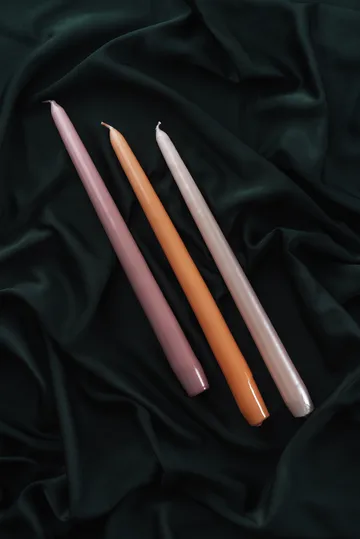 Herrgårdsljus 蜡烛30cm 6件装 - 杏色 - Hilke Collection