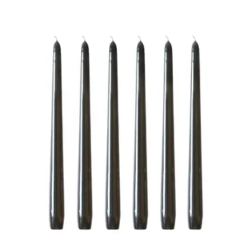 Herrgårdsljus candles 30 cm 六件套装  - 黑色 glossy - Hilke Collection