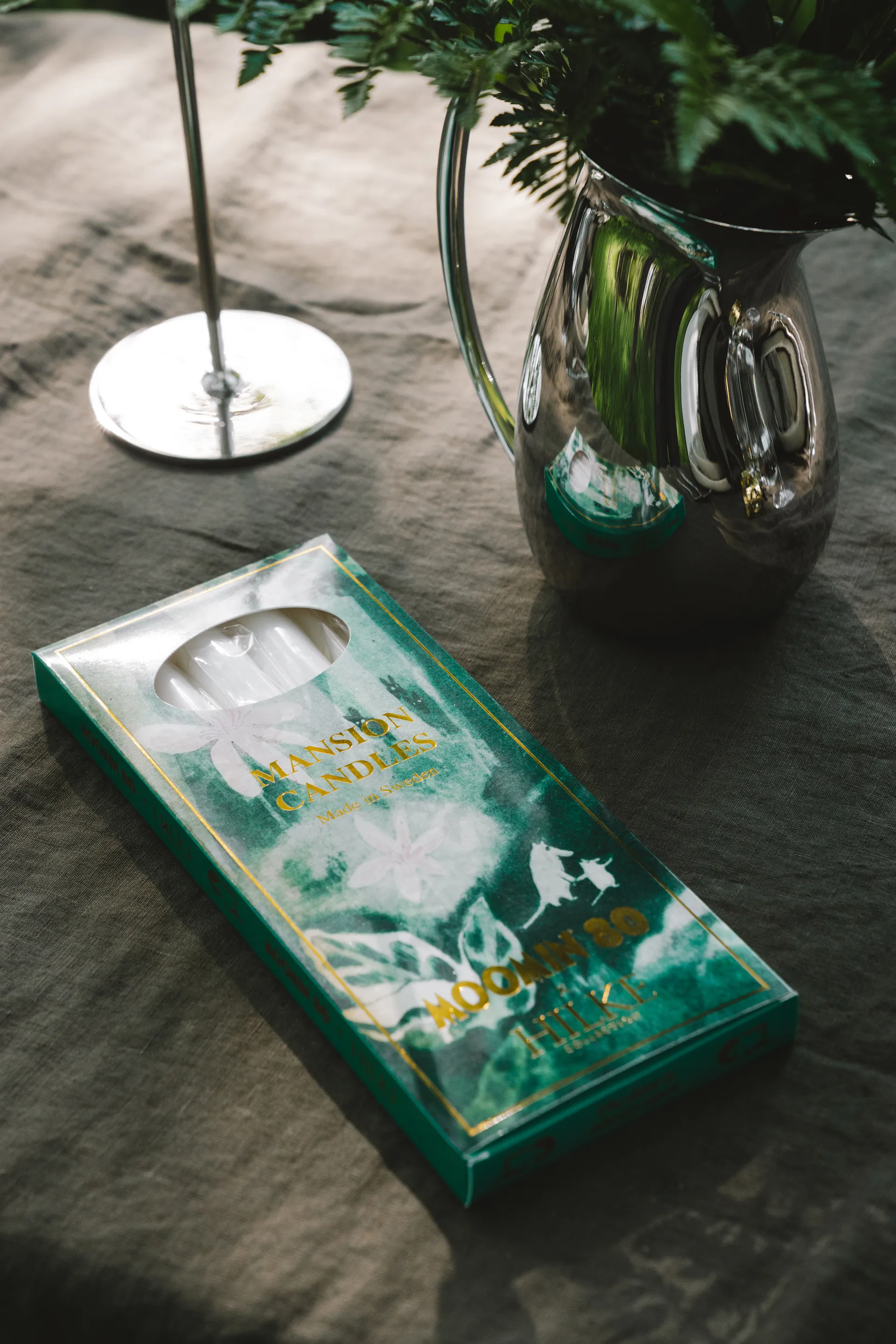 Herrgårdsljus candles 30 cm 六件套装 , Moomin Hilke Collection