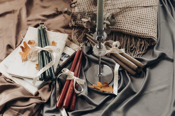 Herrgårdsljus candles 30 cm 六件套装 , 深绿 Hilke Collection