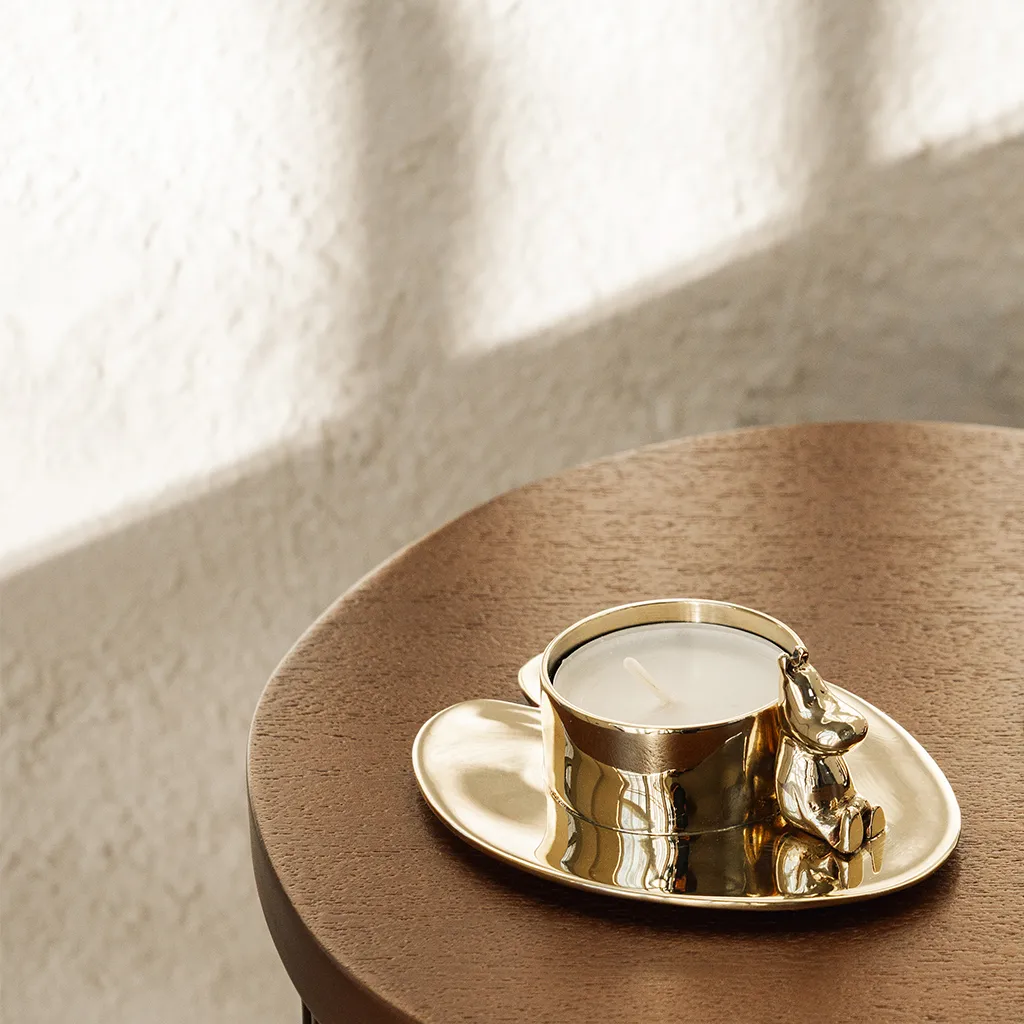 Hilke X Mumin No.3 烛台, 黄铜 Hilke Collection