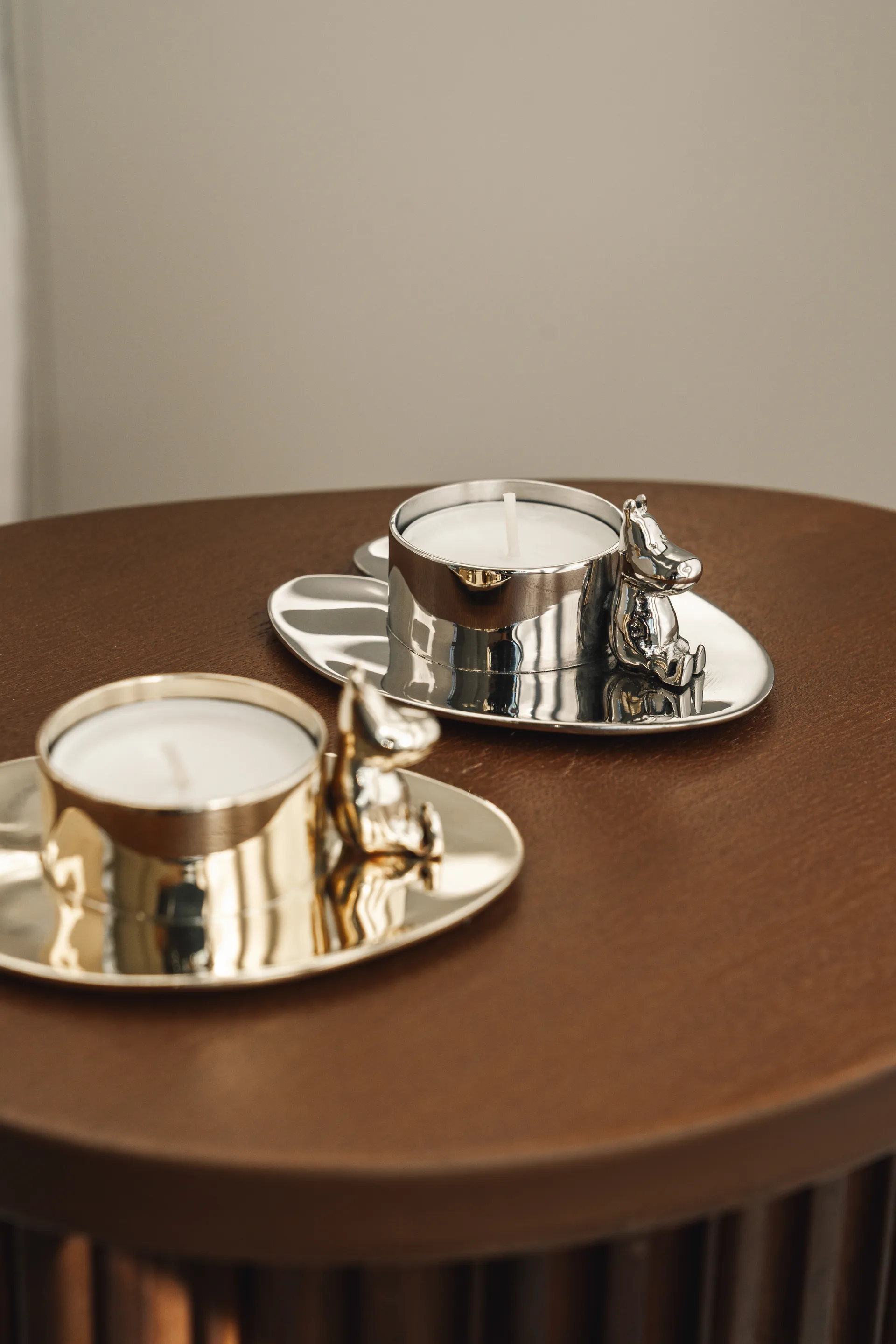 Hilke X Mumin No.3 烛台, 镍镀 黄铜 Hilke Collection